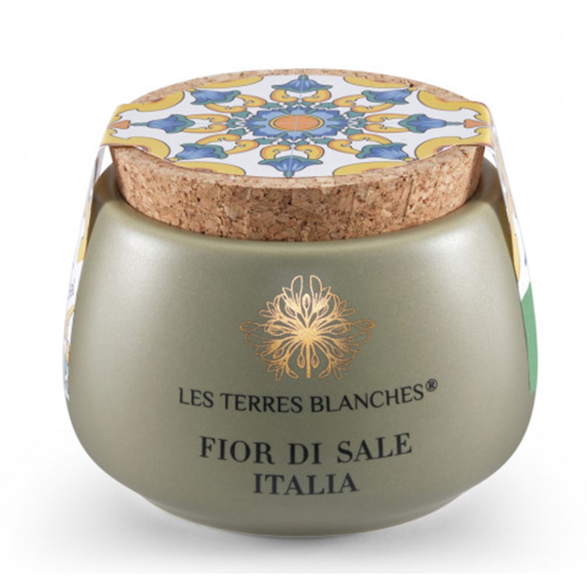 Sel, LES TERRES BLANCHES Fleur de sel de l'Italie 70 gr Schilliger