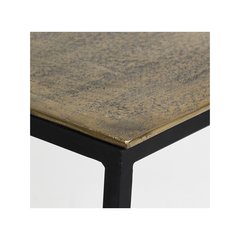 Schilliger Sélection  Table Gigogne carrée or  40x40x40cm/50x50x50cm