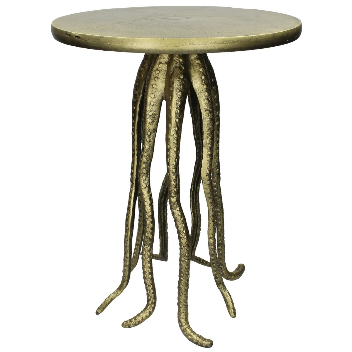 Schilliger Sélection  Table d'appoint Pieuvre bronze  38x38x50cm