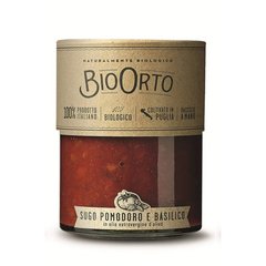BioOrto BIO-ORTO Sauce Tomates Bio au Basilic  350g