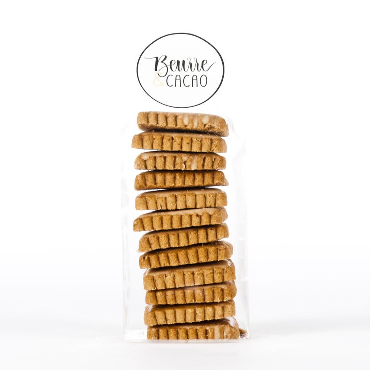 Beurre & Cacao  Biscuits Cannelle & Amandes  125gr