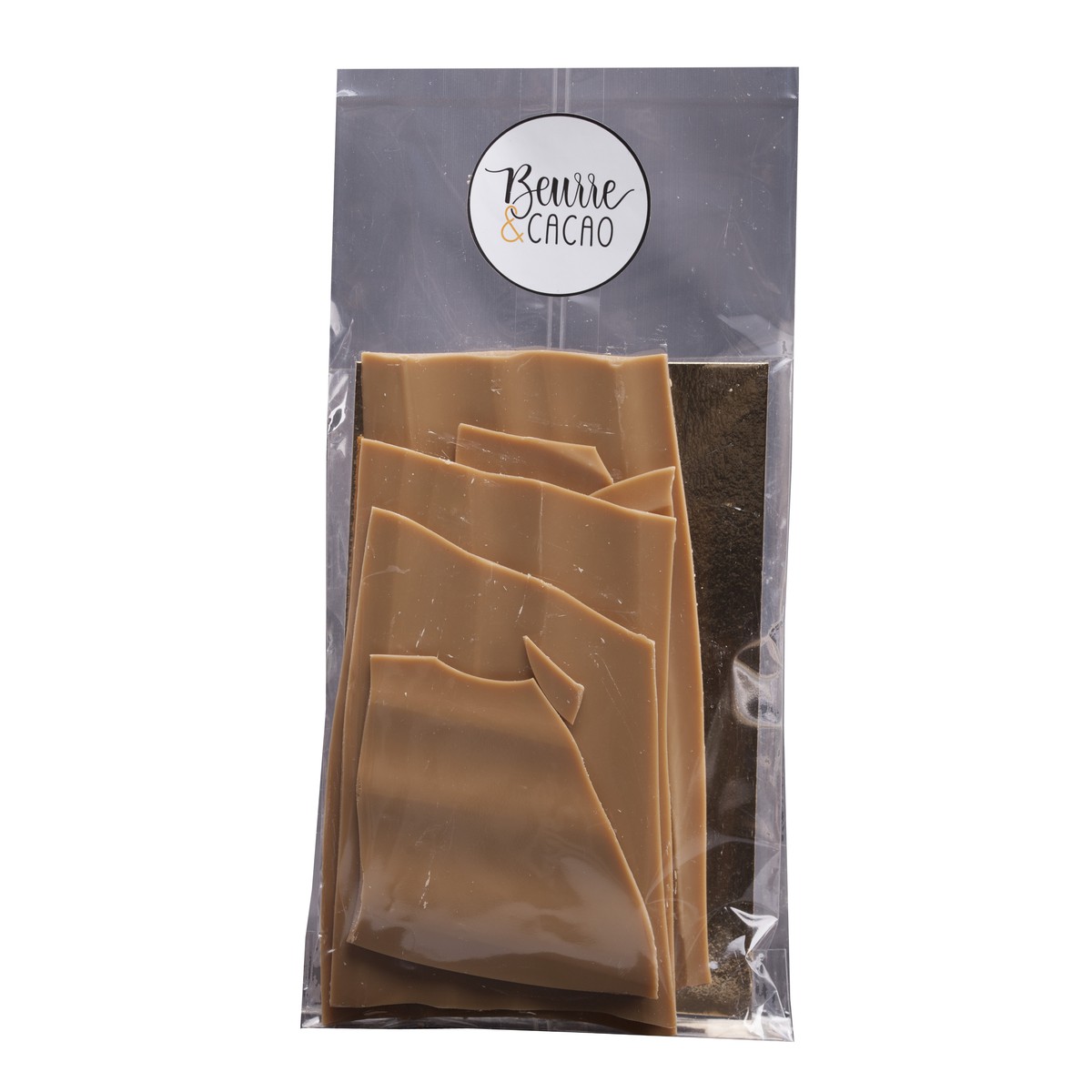 Beurre & Cacao  Eclats Blond Caramel (nature)  100gr
