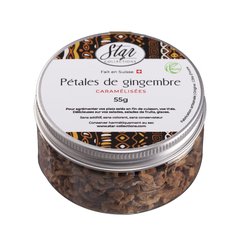 Star Collections  Pétales de gingembre caramélisé  55gr