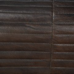 Schilliger Design  Banquette en cuir Stripes  98x27x50cm