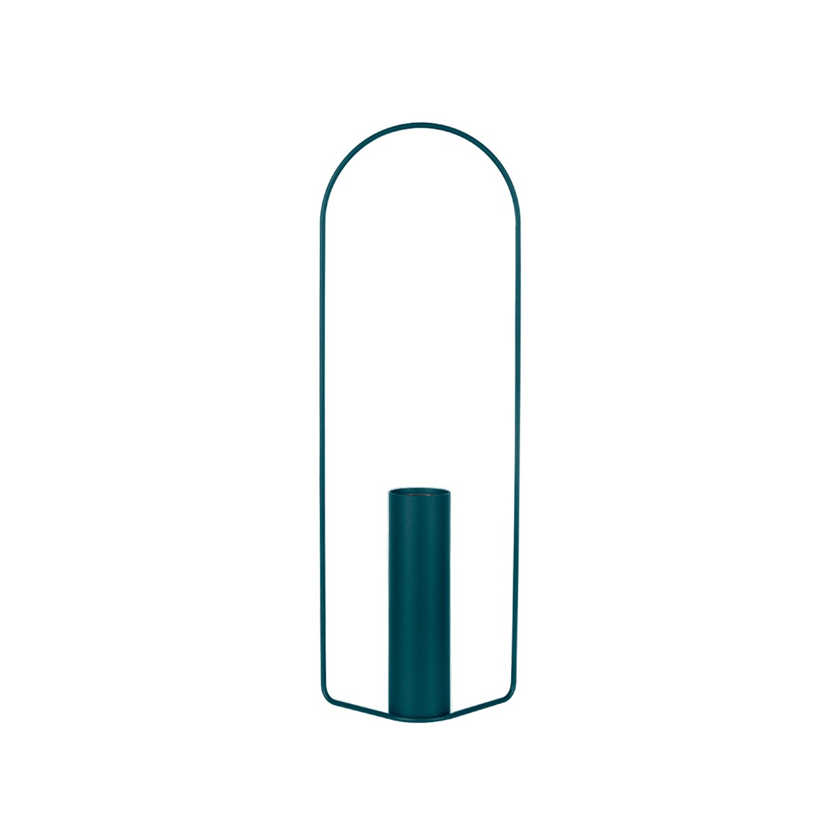 Fermob Vase Vase cylindrique H76cm Bleu azur foncé L26xP11xH76cm