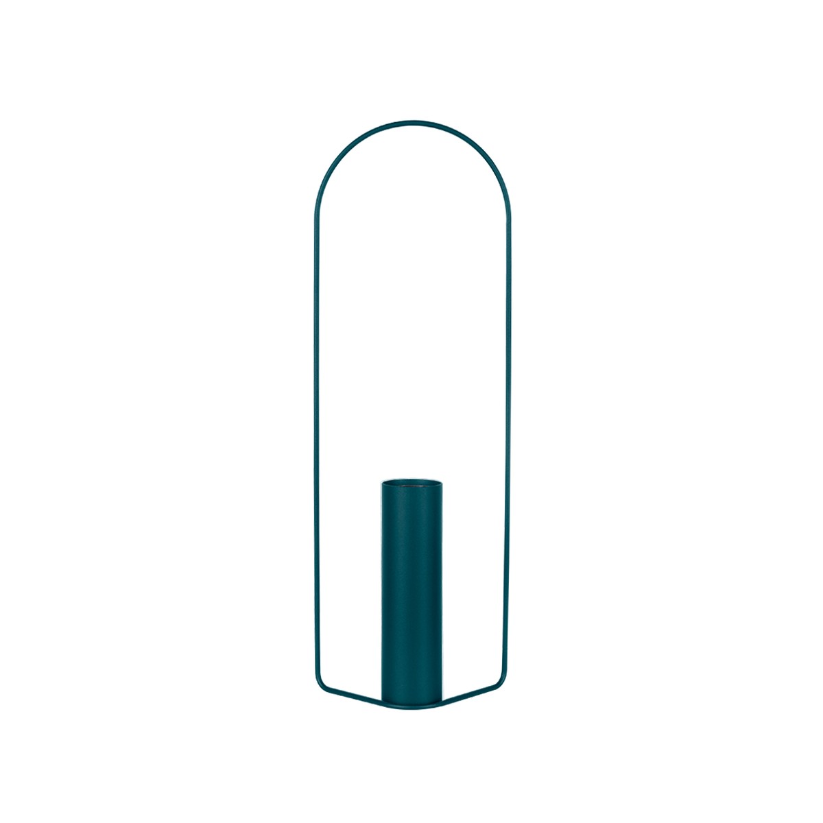 Fermob Vase Vase cylindrique H76cm Bleu azur foncé L26xP11xH76cm