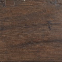 Les Restaurés, by Schilliger  Table d'appoint en teck ancien  75x60x14cm