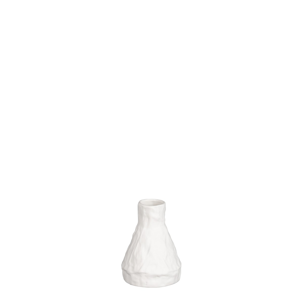   Vase Jet blanc  7.5x10cm