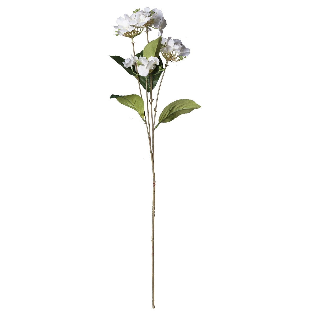 Schilliger Sélection  Hortensia en branche artificiel Blanc 68cm