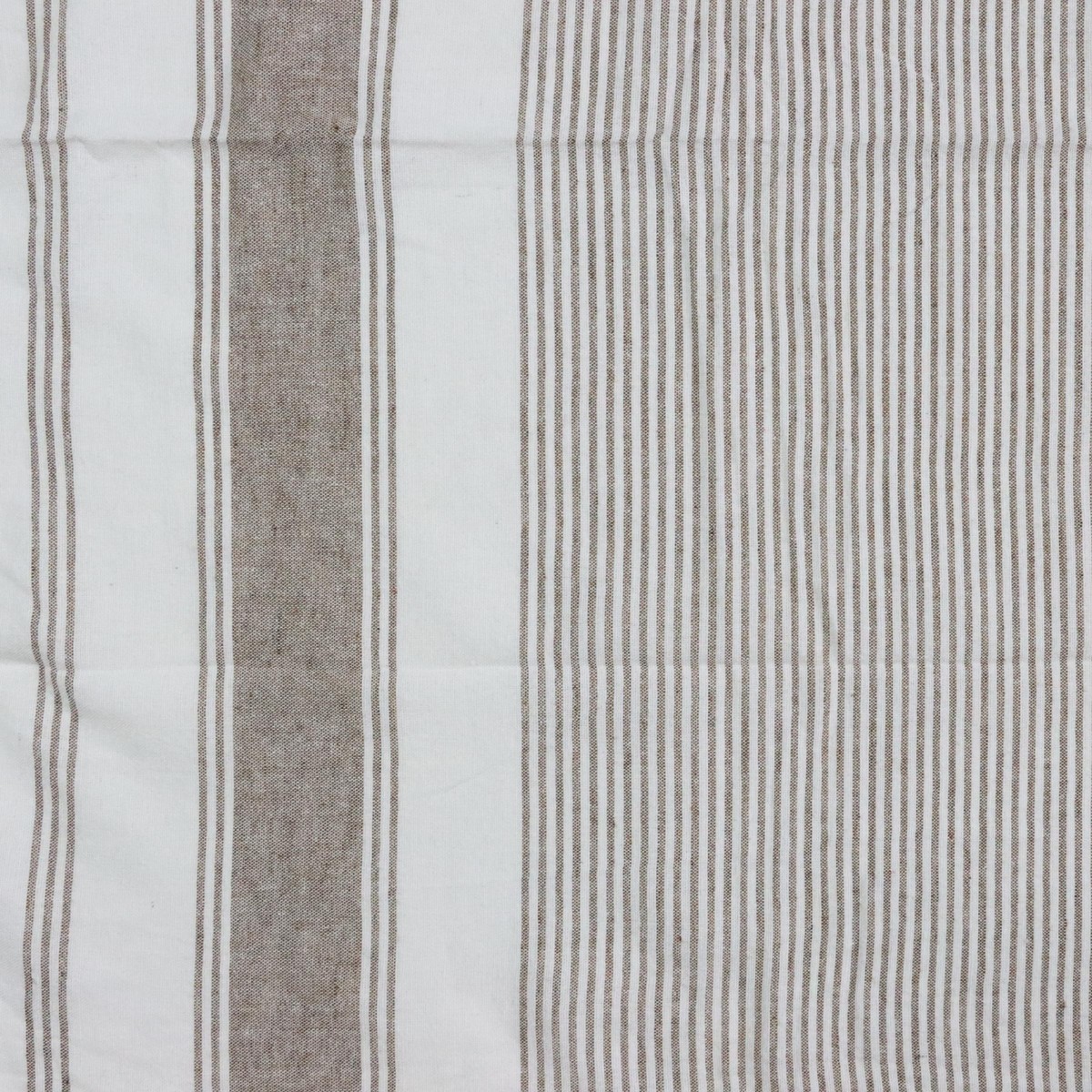 Schilliger Sélection  Fouta Stripes beige Brun sépia 100x180cm