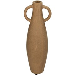 Schilliger Sélection  Vase soliflore avec anses marron Brun 8.5x6.5x25cm