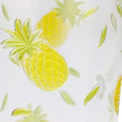 Schilliger Sélection  Pichet Ananas jaune en acrylique Jaune vanille 14x14x27.5cm