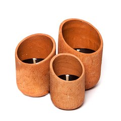 Paju design Sand Bougie sand papi cache-pot extérieur  18x25.5cm