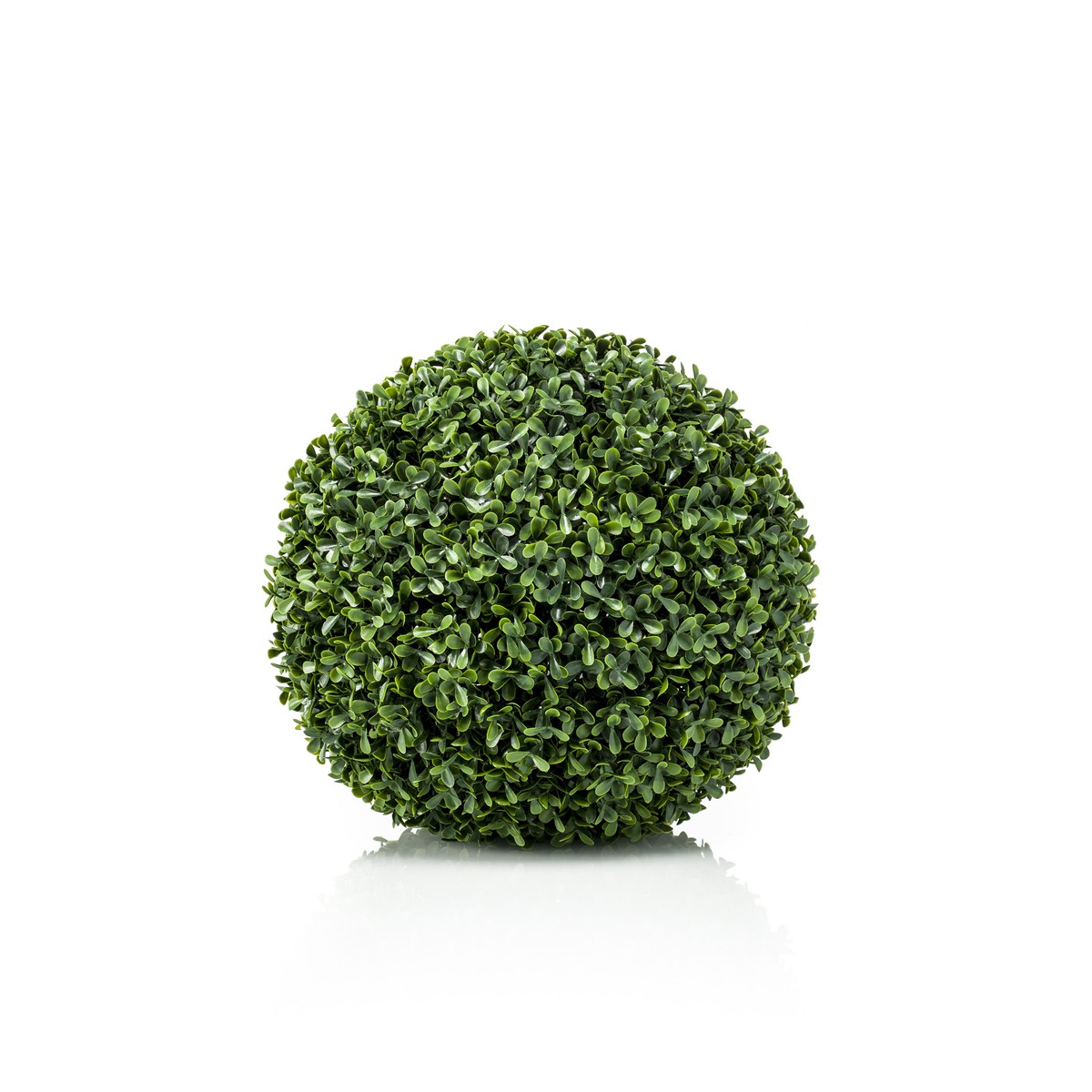 Boule De Buis Artificielle 38 Cm - Plastique Résistant UV, Topiaire Fausse Plante, Décoration Extérieure Sans Entretien - 3