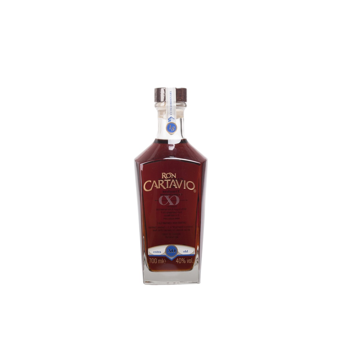   RHUM Solera  Cartavio  XO 18 ANS, Unidas Destilerias Peruano  