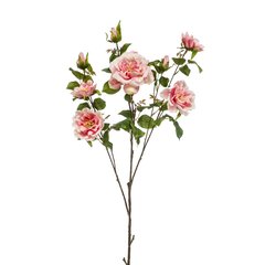 Schilliger Sélection  Rose York en branche artificielle Rouge rose cuisse de nymphe 110cm