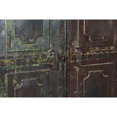Les Restaurés, by Schilliger  Armoire 2 portes en métal ancien  107x48x173cm
