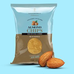 Greenomic Delikatessen  HEARTY CHIPS | Almond - Sea Salt 7004  40gr