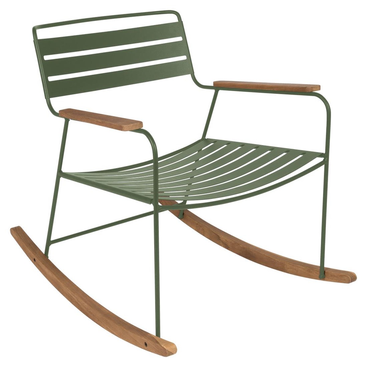 Fermob Surprising Rocking Chair Surprising Vert pistache L 105 x l 69.5 x H92cm