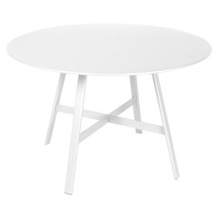 Fermob So'O Table So'O ronde D117 cm Blanc L 117 x l 117 x H75cm Diam : 117