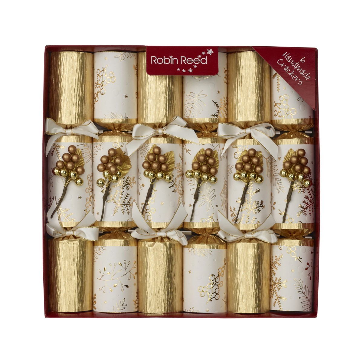 Roin Reed Remplis, Robin Reed Crackers Christmas Carol 6pcs 30cm | Schilliger