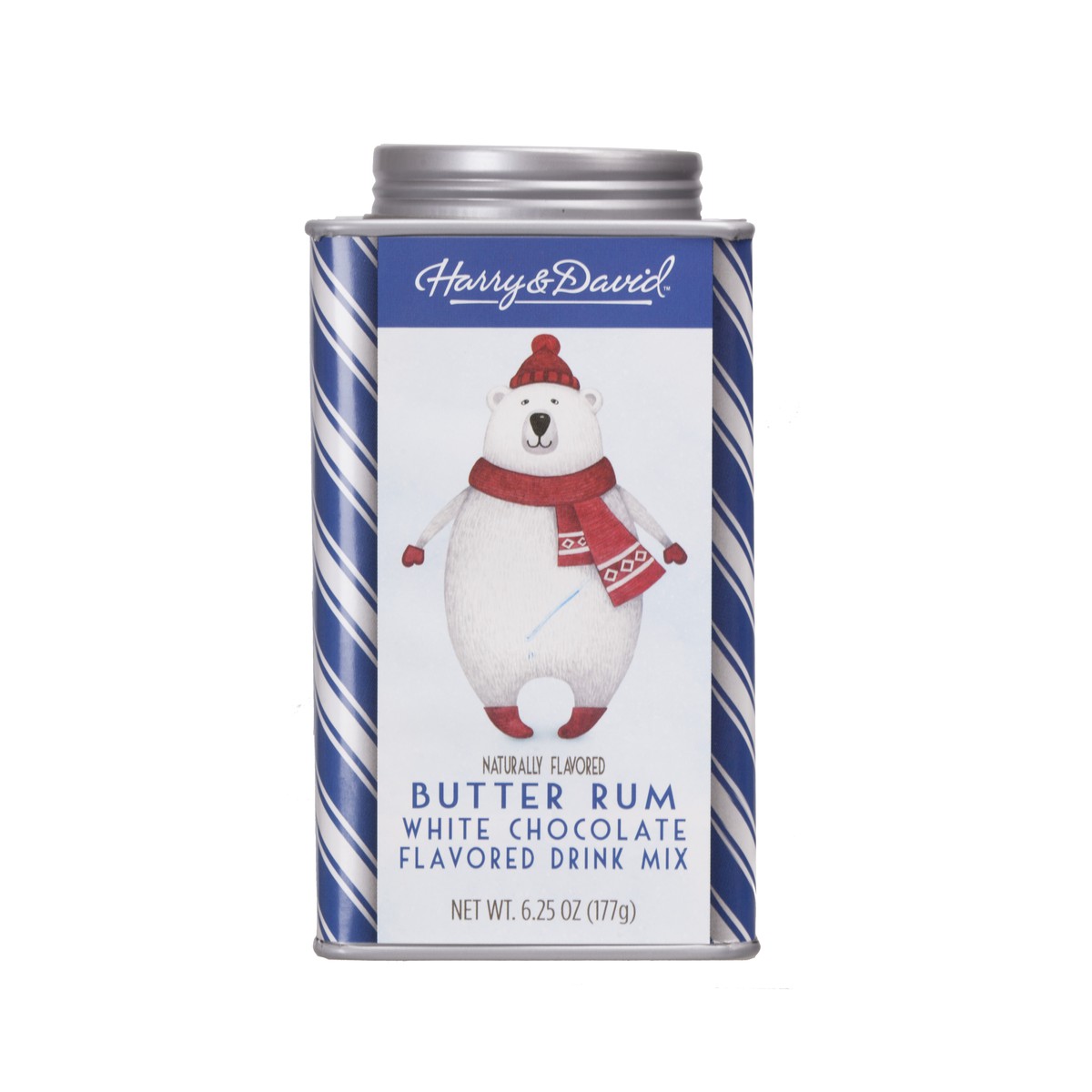  Mc Steven's Harry & David Holiday Butter Rum White Hot Chocolate 61078820  177gr