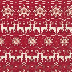 Ihr  Serviettes Lunch SÖREN red  33X33