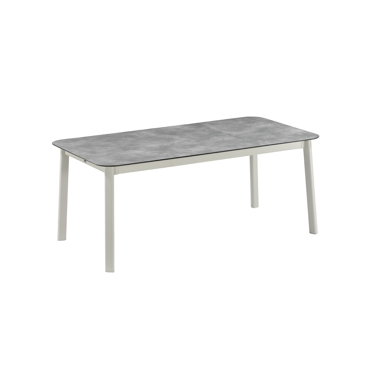 Lafuma Mobilier Oron Table  à allonge Oron Master HPL Gris souris 190/250x100x77cm