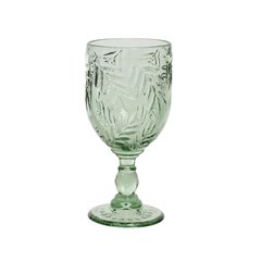 Schilliger Sélection  Verre à vin Feuillages en verre Vert menthe à l'eau 300ml. 8x17.2cm
