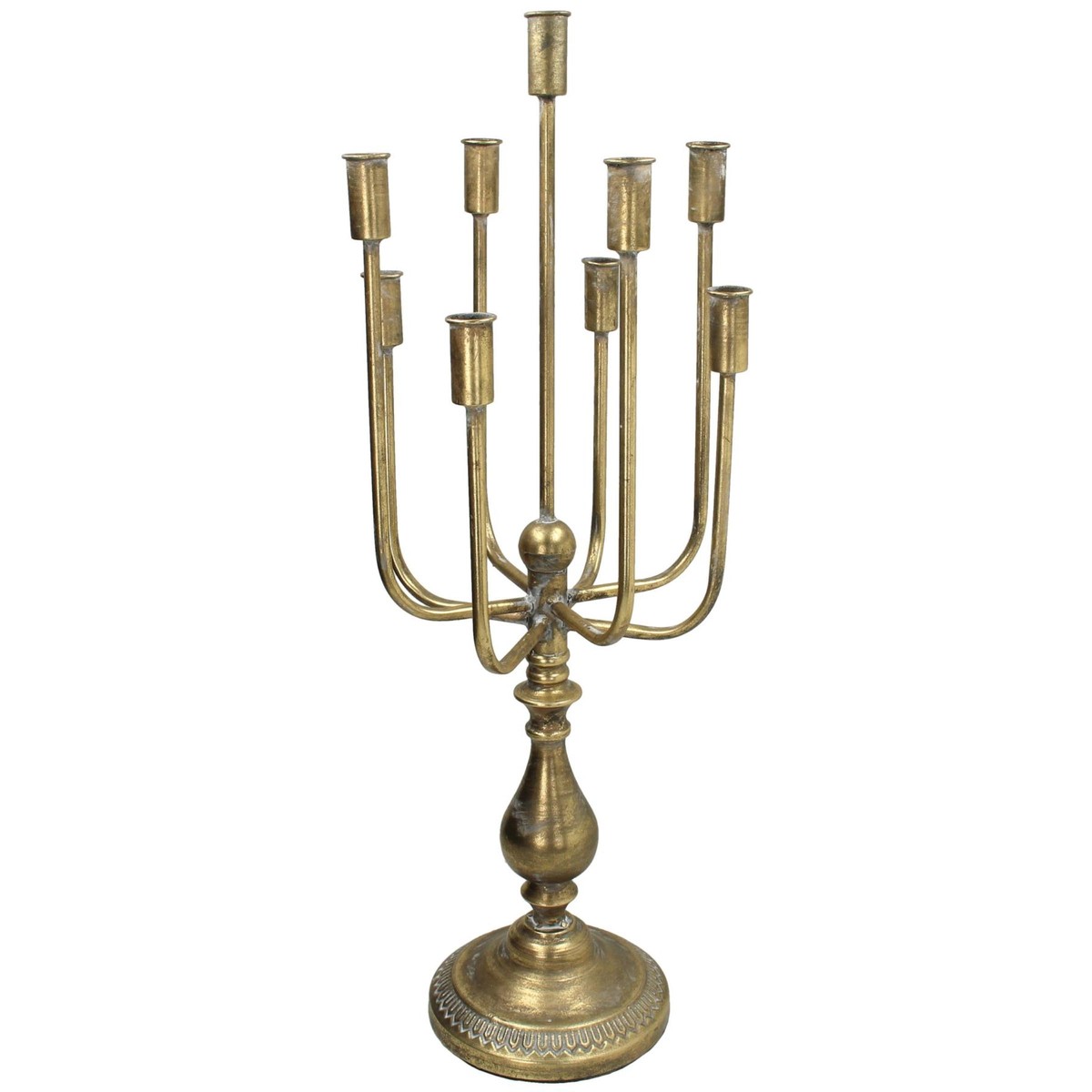 Schilliger Sélection  Chandelier 9 bougies or Jaune or 26.5x73cm