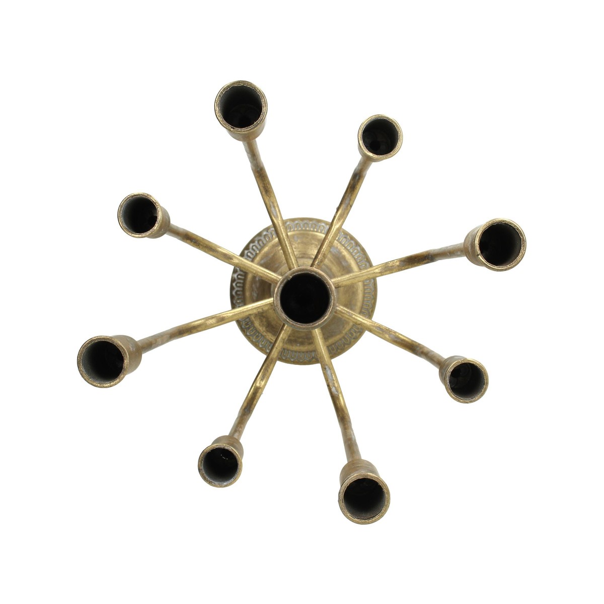 Schilliger Sélection  Chandelier 9 bougies or Jaune or 26.5x73cm