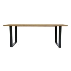 FOX MY HOME ATELIER Table Haute Atelier rectangle en chêne  220x100x90cm