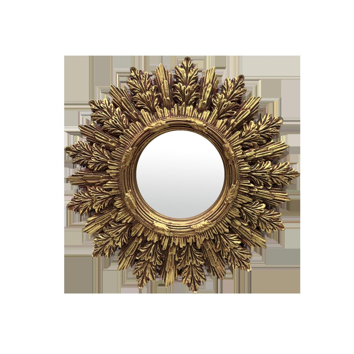   MIROIR SOLEIL DORE EPIS GR711C21-0  DIAM 21,5CM