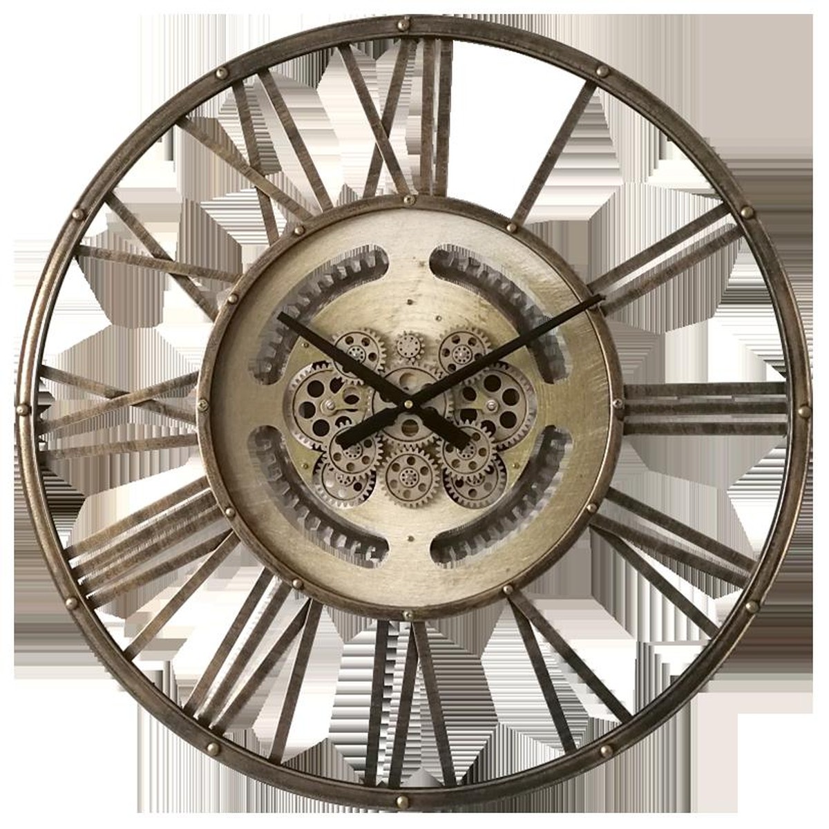   HORLOGE MECANISME AJOUREE CUIVRE H324C70-0 Sans couleur DIAM 70CM