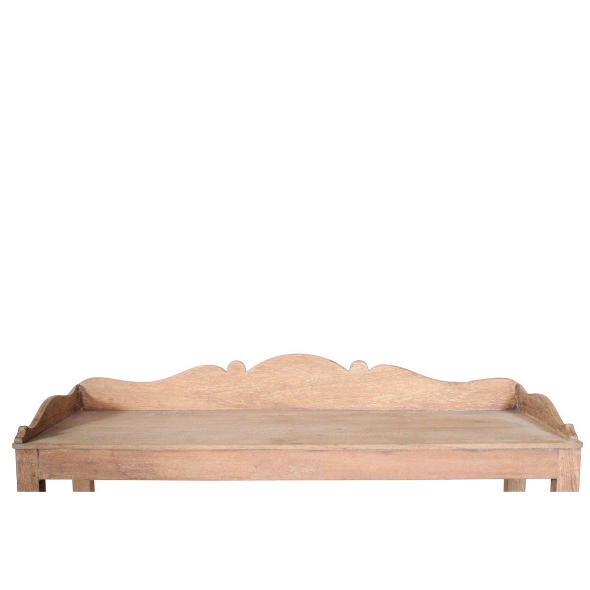 Les Restaurés, by Schilliger  Etagère 4 plateaux en teck ancien  90x40x120cm