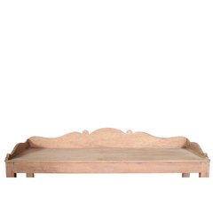 Les Restaurés, by Schilliger  Etagère 4 plateaux en teck ancien  90x40x120cm