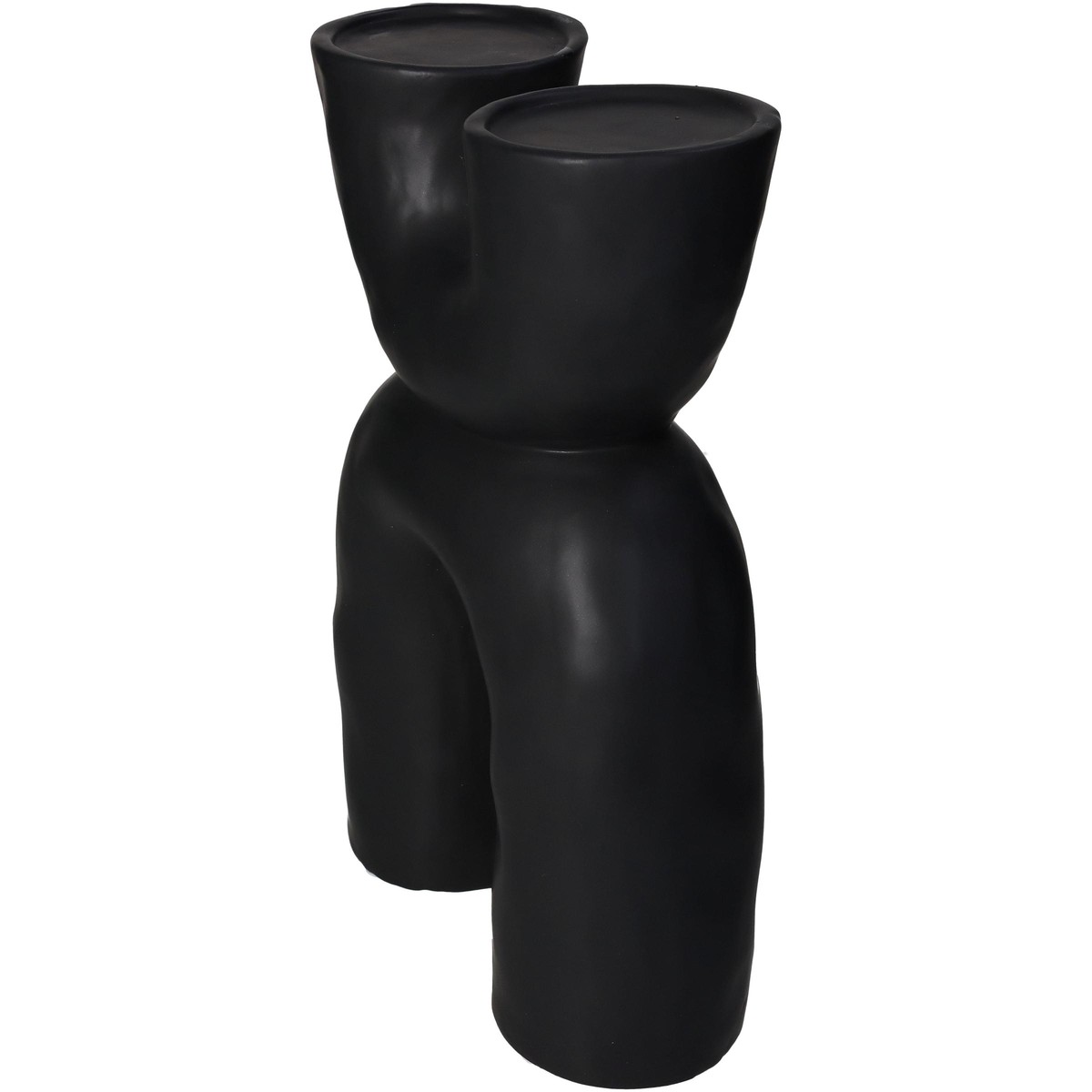 Schilliger Sélection  Bougeoir noir pour 2 bougies Noir 21x10.5x31cm