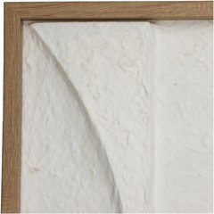 Schilliger Sélection  Tableau Géométrique 1 blanc  40x3x60cm