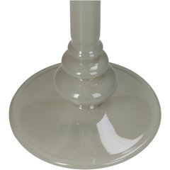 Schilliger Sélection  Bougeoir en verre gris Gris 9x9x22.5cm