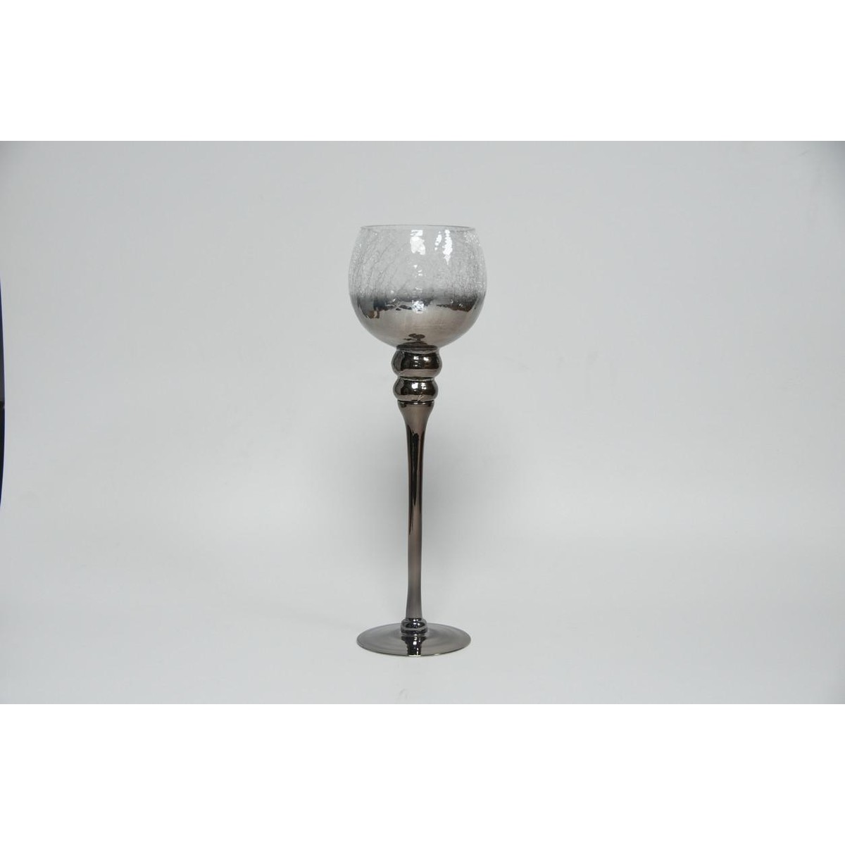 Schilliger Sélection  Photophore boule sur pied fumé  40cm