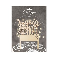 Scrapcooking  CAKE TOPPER LED JOYEUX NOEL SCR 244969  