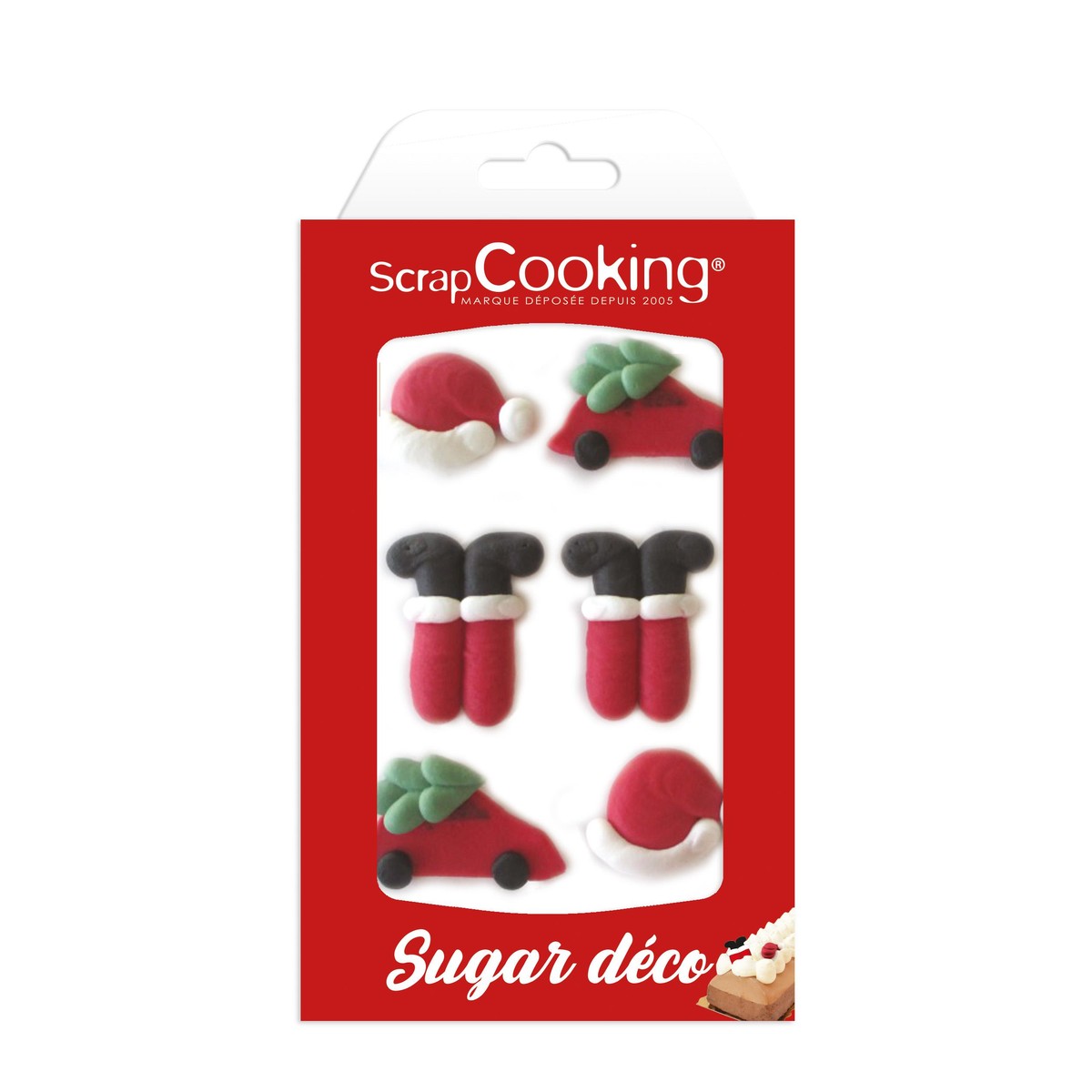 Scrapcooking  DECOSUCRES PERE NOEL SCR 246997  