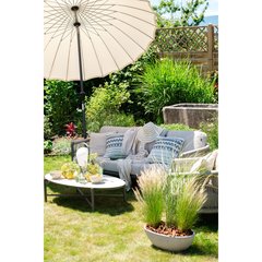 Apple Bee Bora Bora Set Bora Bora (1 canapé 3 places. 2 fauteuils.1 table basse) Blanc argent 