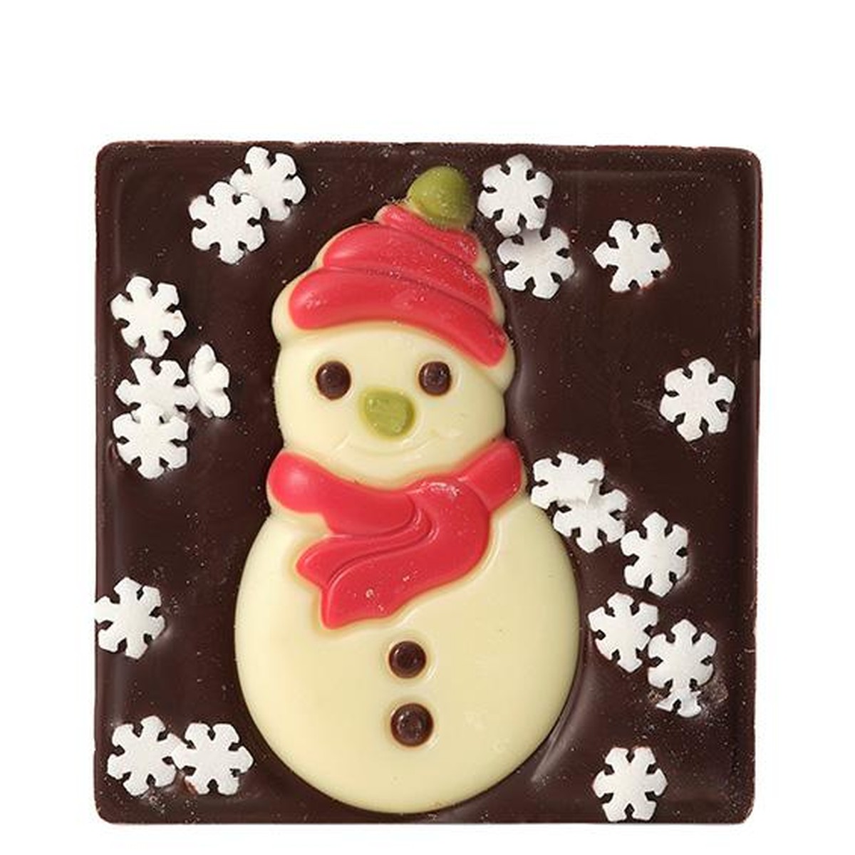  CHOCOLATE COMPAGNY Plaque chunk Mr Snowman's  60gr