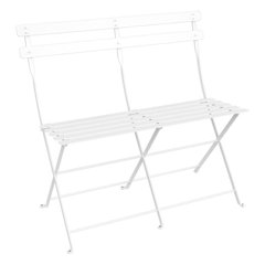 Fermob Bistro Banquette bistro 2 places Blanc l 88 x H82cm