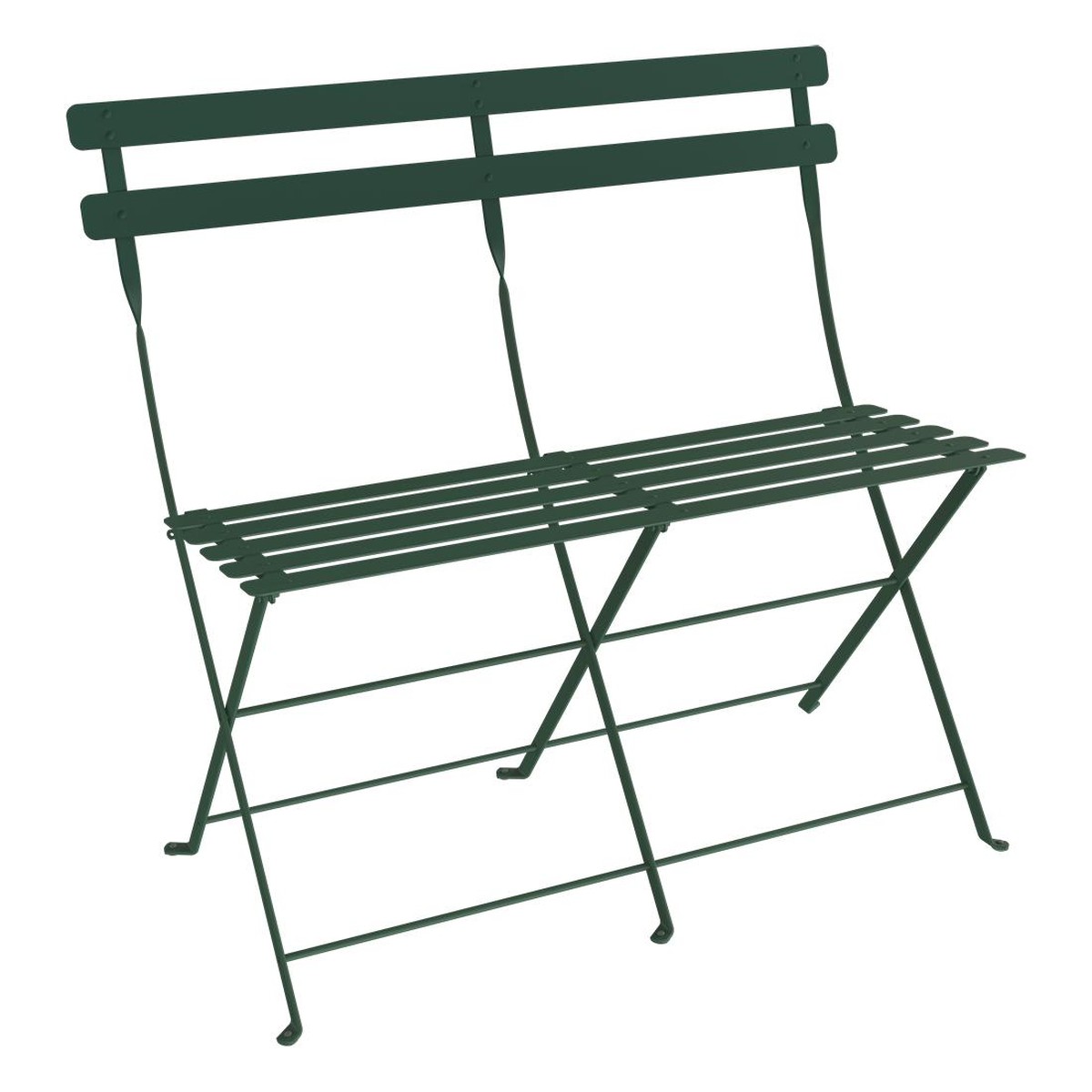 Fermob Bistro Banquette bistro 2 places Vert sapin l 88 x H82cm