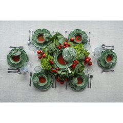 Bordallo Choux Plateau à fromage avec cloche Choux Sans couleur 35x17.5cm