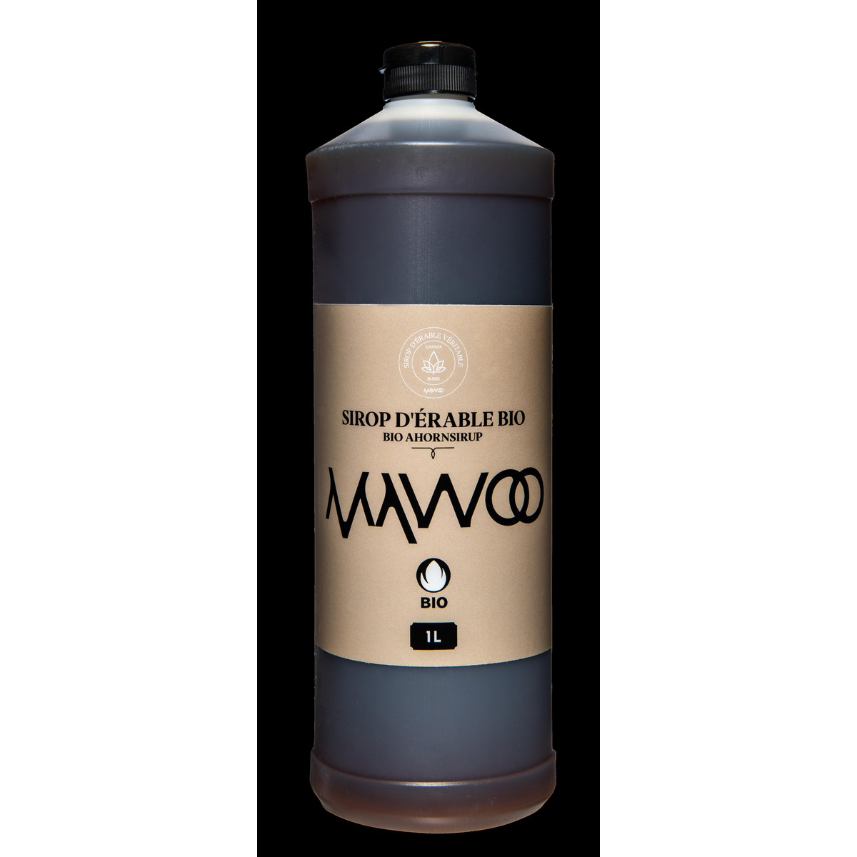 Made in Maple  Sirop d'érable BIO pop-top 1L Sans couleur 1L