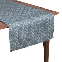Thevenon TIK TAK Chemin de Table Tik Tak Bleu dragée 45X150