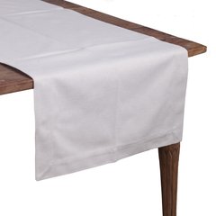 Thevenon LINA COOL CLEAN Chemin de Table Lina Cool Clean Blanc albâtre 45X150